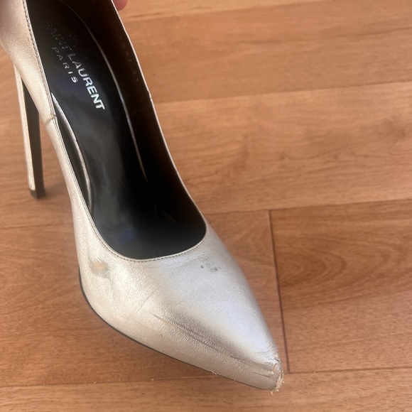 Saint Laurent leather pumps - Picture 3 of 8